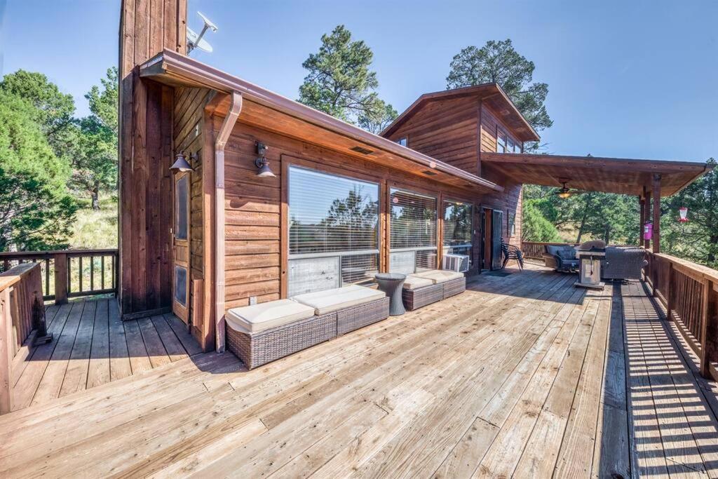 Perk Canyon Hidden Acres-Hot Tub-Gas Fireplace Ruidoso Exterior foto