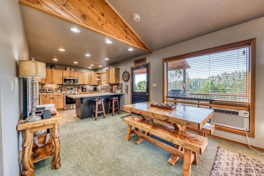 Perk Canyon Hidden Acres-Hot Tub-Gas Fireplace Ruidoso Exterior foto